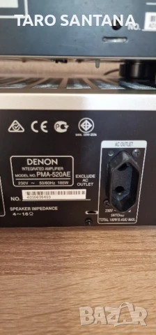 сет DENON 520 AE, снимка 8 - Ресийвъри, усилватели, смесителни пултове - 51055197