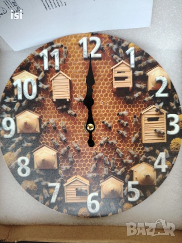 Часовници на пчеларска тематика, снимка 2 - Други стоки за дома - 52100458