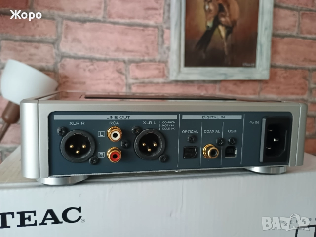 ⏯️Клип. Teac Reference UD-H01 2x Dual DAC PCM1795 (32bit/192kHz), снимка 13 - Ресийвъри, усилватели, смесителни пултове - 51452482