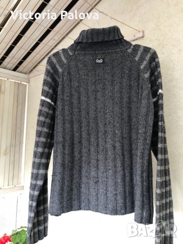 Поло DOLCE&GABBANA оригинал, снимка 5 - Блузи с дълъг ръкав и пуловери - 31461029