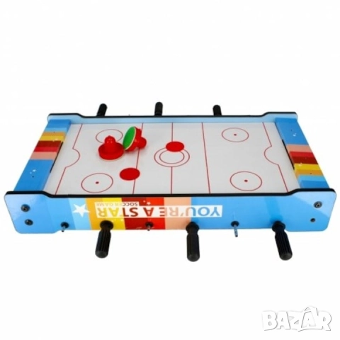 Мултифункционална 2 в 1 игра от дърво - джага/ хокей, снимка 2 - Играчки за стая - 52844336