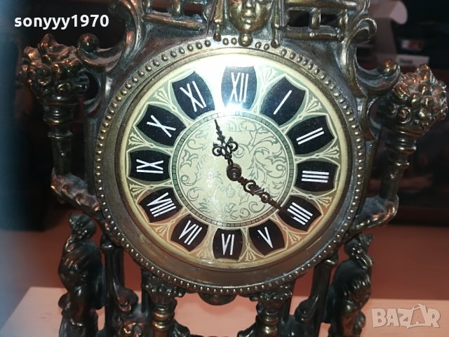 антика-часовник-40х26х9см-ретро колекция-внос швеицария, снимка 8 - Колекции - 30067870