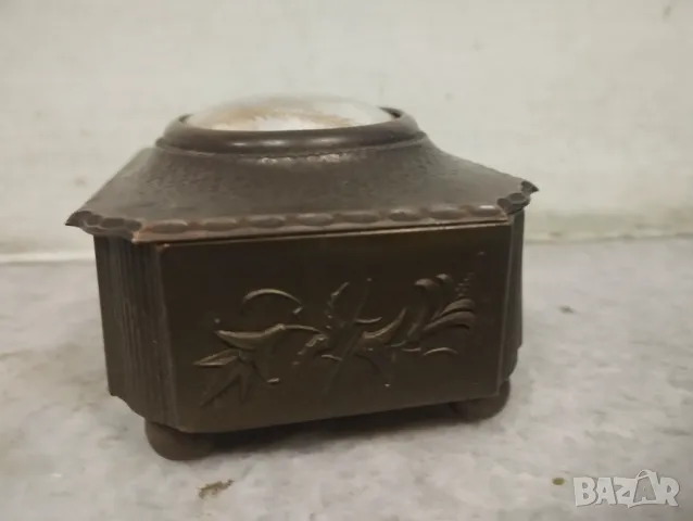 стара кутия арт деко, снимка 6 - Антикварни и старинни предмети - 47547430