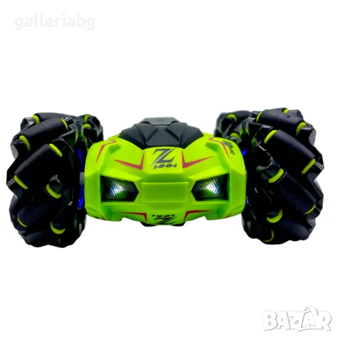 R/C дистанционно и ръчно управлявана каскадьорска кола, снимка 3 - Коли, камиони, мотори, писти - 47954876