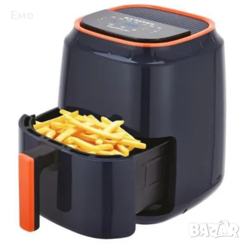 Фритюрник KUMTEL Airfryer с LED дисплей и сензорно управление, снимка 5 - Фритюрници - 47820191