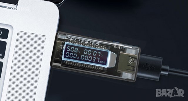 USB тестер за измерване напрежение, ток на зарядни устройства и USB портове НАЛИЧНО!!!, снимка 8 - Други - 31431388