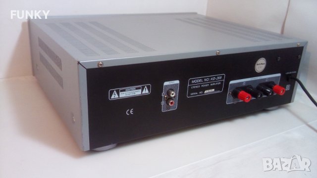 Conrad KD-269 Power Amplifier 2 x 125 Watt, снимка 7 - Ресийвъри, усилватели, смесителни пултове - 39842033