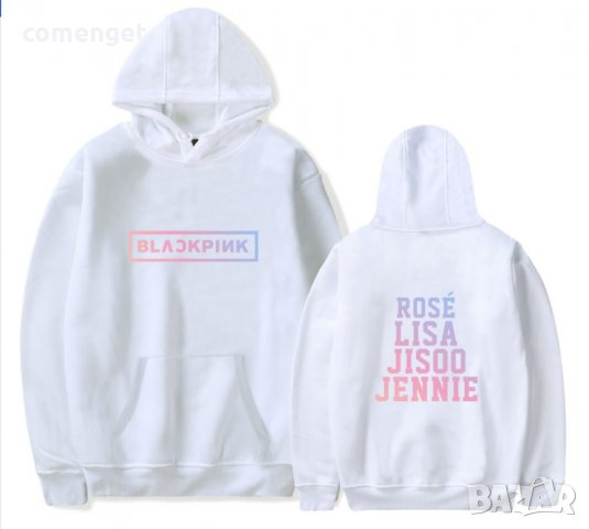 Суичъри Hoodie BLACK PINK / BTS K-POP 5 модела. СУПЕР Качество, снимка 5 - Блузи с дълъг ръкав и пуловери - 29999895