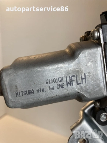 Механизъм за стъкло на предна лява врата за Subaru Tribeca 3.0 V6 (2009) 61101GN, снимка 2 - Части - 54229558