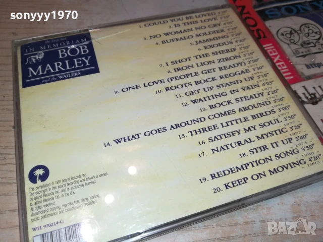 BOB MARLEY CD 0708251630, снимка 8 - CD дискове - 51287754