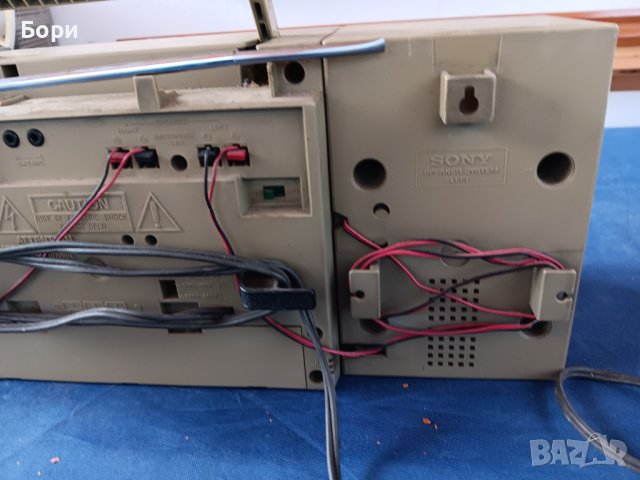 SONY Радиокасетофон, снимка 11 - Радиокасетофони, транзистори - 44245316