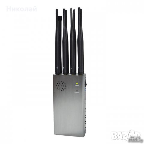 Заглушител за GSM, 2G, 3G, 4G, WiFi с 8 ант., снимка 6 - Друга електроника - 31589930