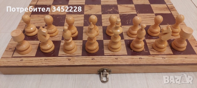 шах и табла фигури дървени нови 38см , снимка 4 - Шах и табла - 52228252