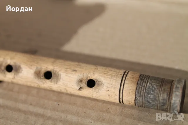 Стара свирка от дърво, снимка 12 - Антикварни и старинни предмети - 49483306