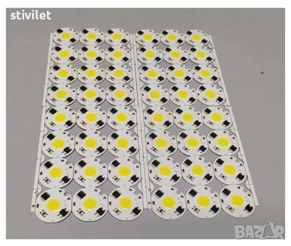 LED COB 10 ВАТА СТУДЕНО БЯЛО ДИРЕКТНО НА 220 ВОЛТА ., снимка 2 - Лед осветление - 22216541