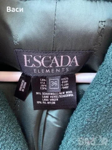 ESCADA оригинално палто /сако, снимка 9 - Палта, манта - 48340006