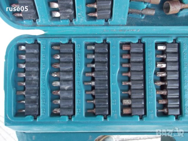 Комплект "Makita 6722D" с 76 бр. бита, снимка 5 - Винтоверти - 42628536