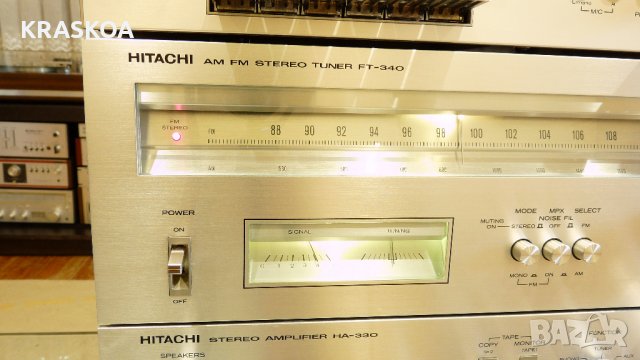 HITACHI  HA-330 & FT-340  & D-230, снимка 18 - Ресийвъри, усилватели, смесителни пултове - 29186970