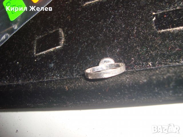 СРЕБЪРНО НЕЖНО ПРЪСТЕНЧЕ СРЕБРО 925 ПРОБА 17096, снимка 7 - Пръстени - 31557367