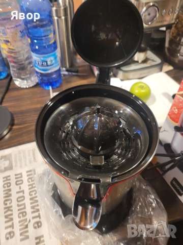 Цитруспреса електрическа чисто нова , снимка 5 - Сокоизстисквачки и цитрус преси - 51772636