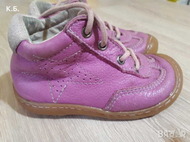 Обувки ,,PEPINO"/ естествена кожа + подарък пантофи , снимка 2 - Бебешки обувки - 35358487