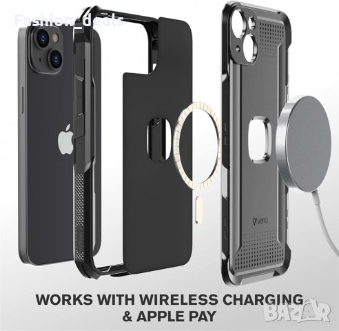 Нов защитен удароустойчив калъф кейс гръб за iPhone 14 / Plus / pro max Айфон с щипка за колан, снимка 7 - Калъфи, кейсове - 39261462