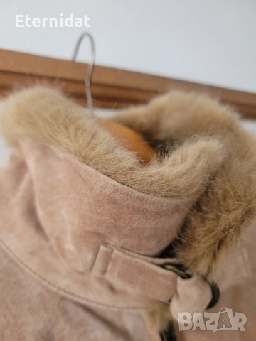 Яке естествена кожа и пух, снимка 5 - Якета - 52062056