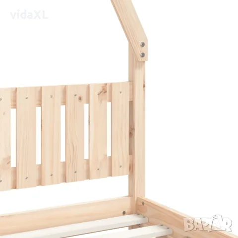 vidaXL Рамка за детско легло 80x160 см масивна борова дървесина, снимка 7 - Бебешки легла и матраци - 56148176