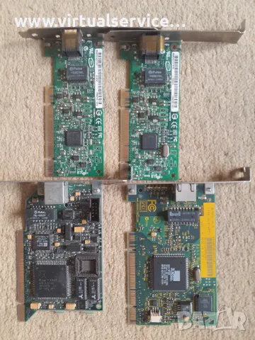 LAN cards PCI Intel, 3COM