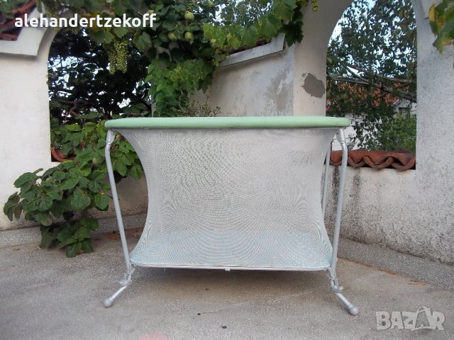 Италианска сгъваема кошара кошарка с твърдо дъно за сън и игра, снимка 3 - Кошарки - 30058751