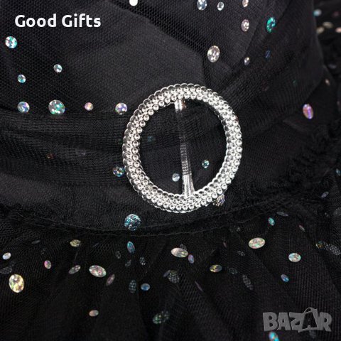 Шапка на магьосница за Хелуин с кристали, снимка 2 - Други - 42670525