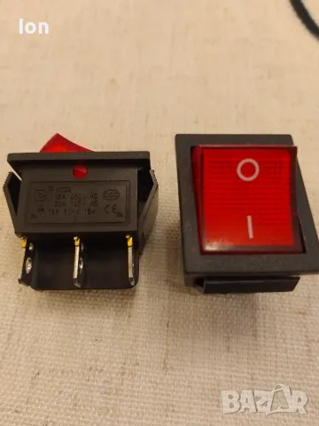 Светещ ключ 16A/250V~ ; 20A/125V~, снимка 1