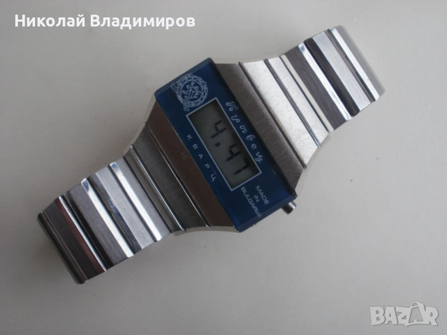  Правец български рядък мъжки ръчен часовник Булетроник Buletronic, снимка 12 - Мъжки - 52890435