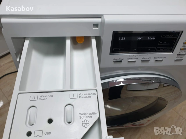 Miele W1 TwinDos Пералня Миеле 12м Гаранция, снимка 6 - Перални - 53346283