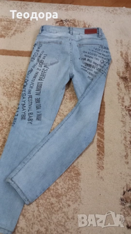 Уникален модел, снимка 5 - Дънки - 53061803