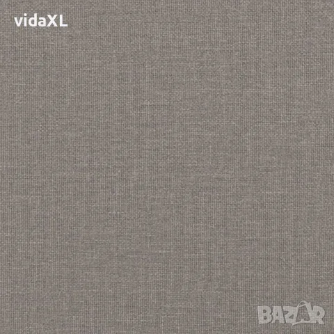 vidaXL Рамка за легло без матрак, таупе, 140x200 см плат, снимка 8 - Спални и легла - 56146957