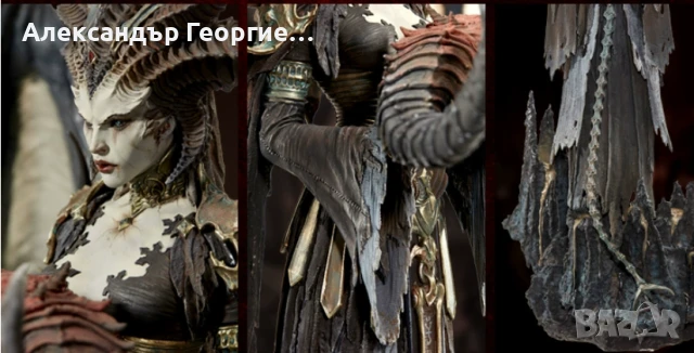 Original Blizzard Diablo IV Lilith Statue, снимка 7 - Колекции - 51178280