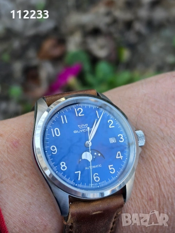 Glycine Combat Classic 40 Moonphase Watch, снимка 8 - Мъжки - 53890730