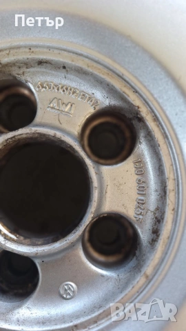 ОРИГИНАЛНИ ДЖАНТИ ЗА ФОЛСВАГЕН 5Х100Х57.1-16 ЦОЛА, снимка 6 - Гуми и джанти - 53097250