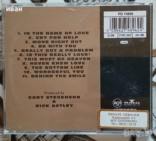 Rick Astley - Free, снимка 2 - CD дискове - 50585326