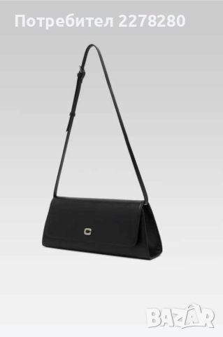 Нова дизайнерска чанта от естествена кожа на френската марка Carel, снимка 5 - Чанти - 52460638