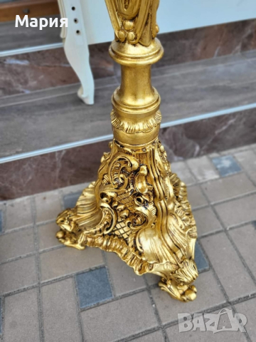 Италианска барокова закачалка 01100, снимка 6 - Закачалки - 44775925
