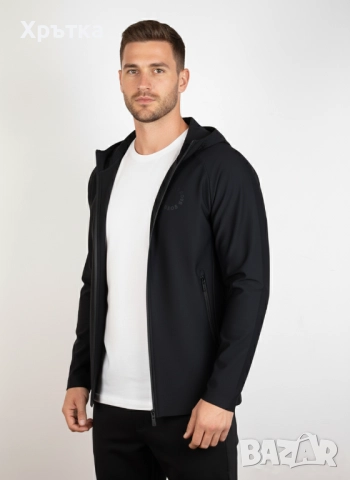 Hugo Boss - Оригинално мъжко горнище размер S, снимка 2 - Спортни дрехи, екипи - 47464360