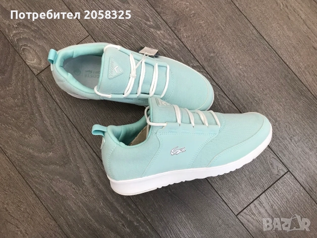 ЦЕНА ПОДАРЪК!!! Оригинални маратонки Lacoste - 39, снимка 5 - Маратонки - 56231692