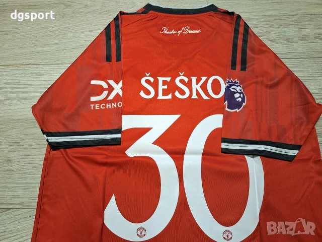 Футболна фланелка на Бенямин Шешко#Манчестър Юнайтед #сезон 25/26!, снимка 4 - Футбол - 52614713