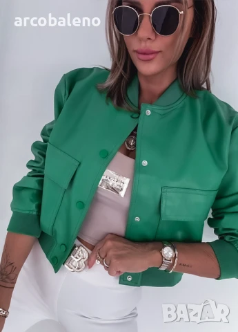 Дамско преходно яке от еко кожа JOSEPHINE