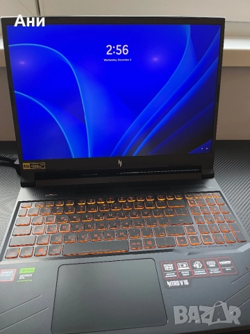 Геймърски лаптоп Acer Nitro V 16 AI в отлично състояние като нов