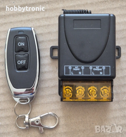 Модул за дистанционно управление с 1 реле, 220V 10A или 30A