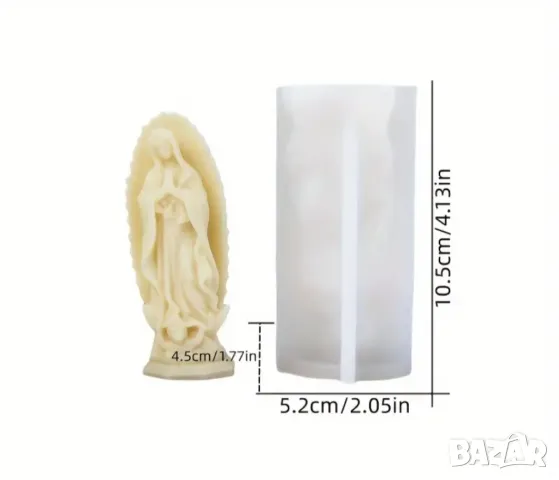 Молд Богородица , снимка 3 - Форми - 47368625