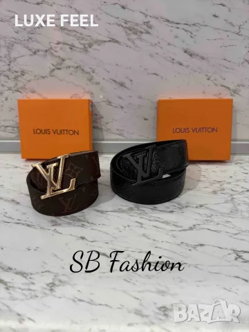 Louis Vuitton ⚜️ Естествена Кожа ⚜️ Дамски Колани 